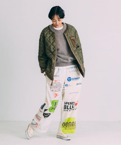 vintage歐式環保袋改造褲