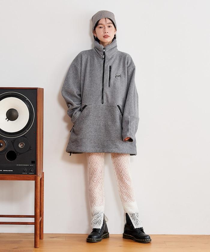 【套裝商品】鏤空針織打底褲裙套裝/蕾絲針織裙