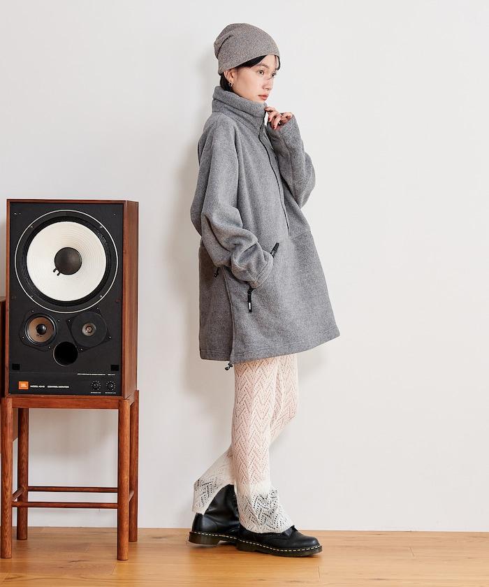 【套裝商品】鏤空針織打底褲裙套裝/蕾絲針織裙