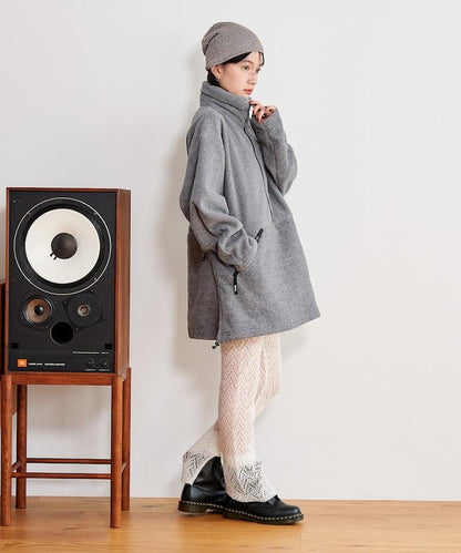 【套裝商品】鏤空針織打底褲裙套裝/蕾絲針織裙