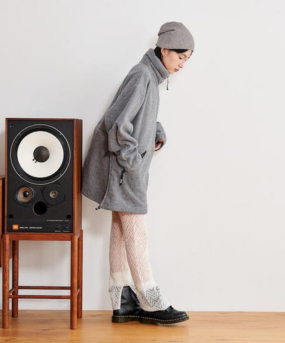 【套裝商品】鏤空針織打底褲裙套裝/蕾絲針織裙