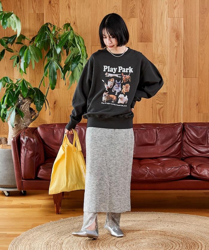 【套裝商品】鏤空針織打底褲裙套裝/蕾絲針織裙