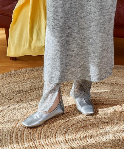 【套裝商品】鏤空針織打底褲裙套裝/蕾絲針織裙