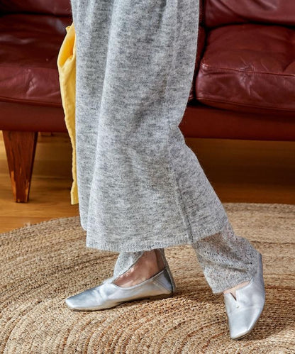 【套裝商品】鏤空針織打底褲裙套裝/蕾絲針織裙