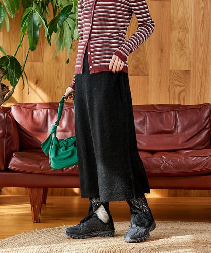 【套裝商品】鏤空針織打底褲裙套裝/蕾絲針織裙