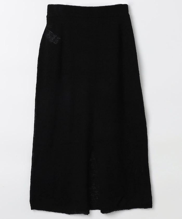 【套裝商品】鏤空針織打底褲裙套裝/蕾絲針織裙