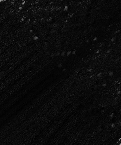 【套裝商品】鏤空針織打底褲裙套裝/蕾絲針織裙