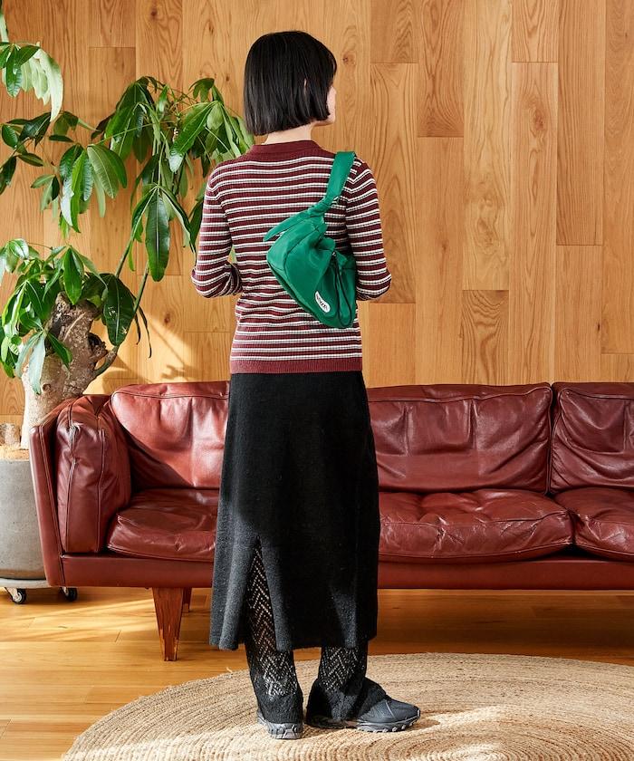 【套裝商品】鏤空針織打底褲裙套裝/蕾絲針織裙