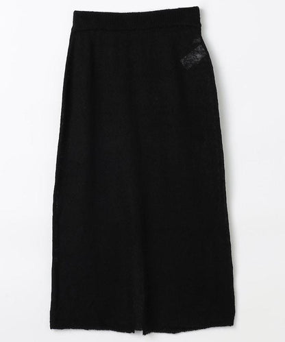 【套裝商品】鏤空針織打底褲裙套裝/蕾絲針織裙