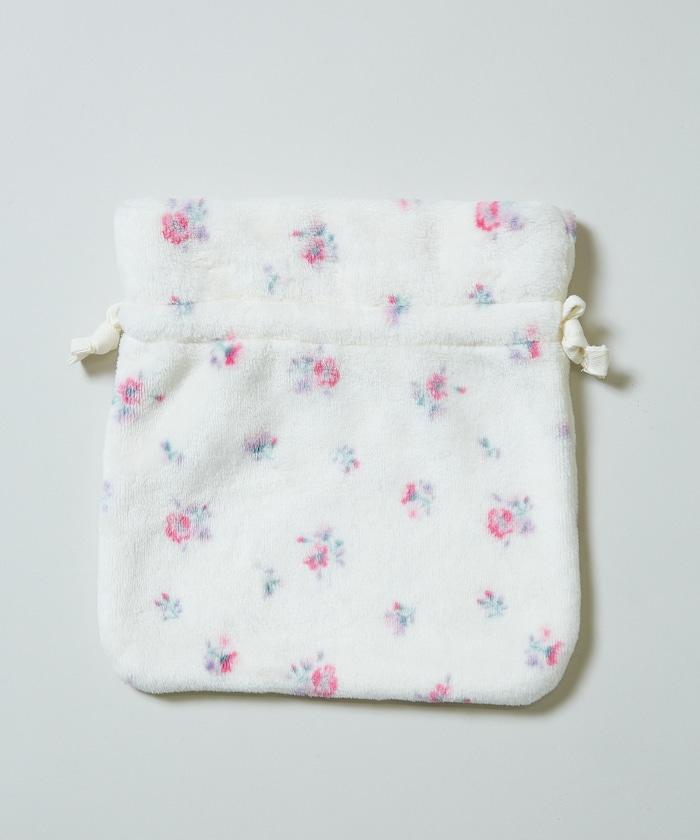 花卉印花法蘭絨家居服三件套