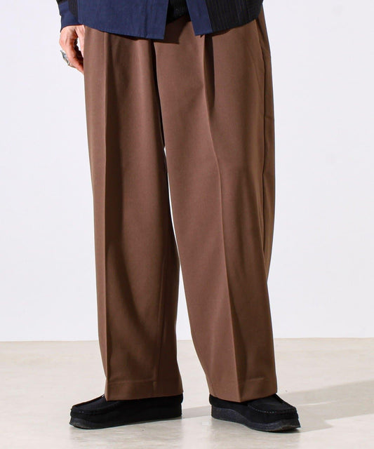 【套裝可搭配】羊毛感寬鬆長褲