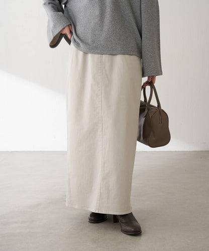 【彈力面料◎】Q.anos 修身牛仔半身裙