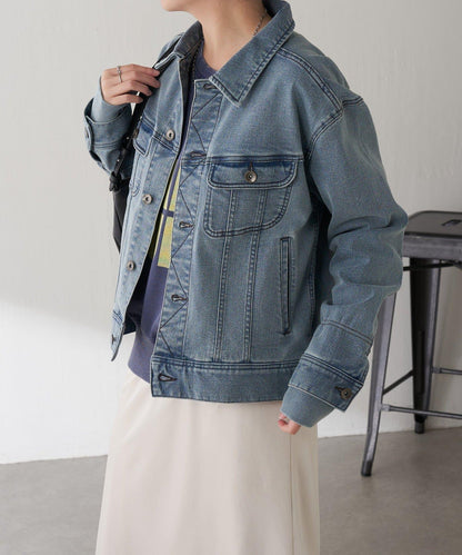 【2尺碼可選】Q.anos 彈力羅紋夾克