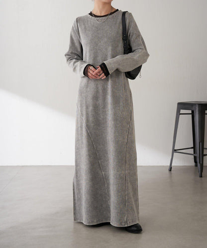 【修身顯瘦】Q.anos 網紗拼接連衣裙