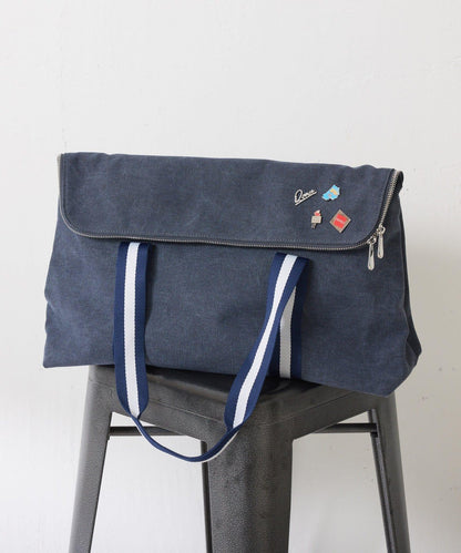 【附胸針】Q.anos大號波士頓托特包