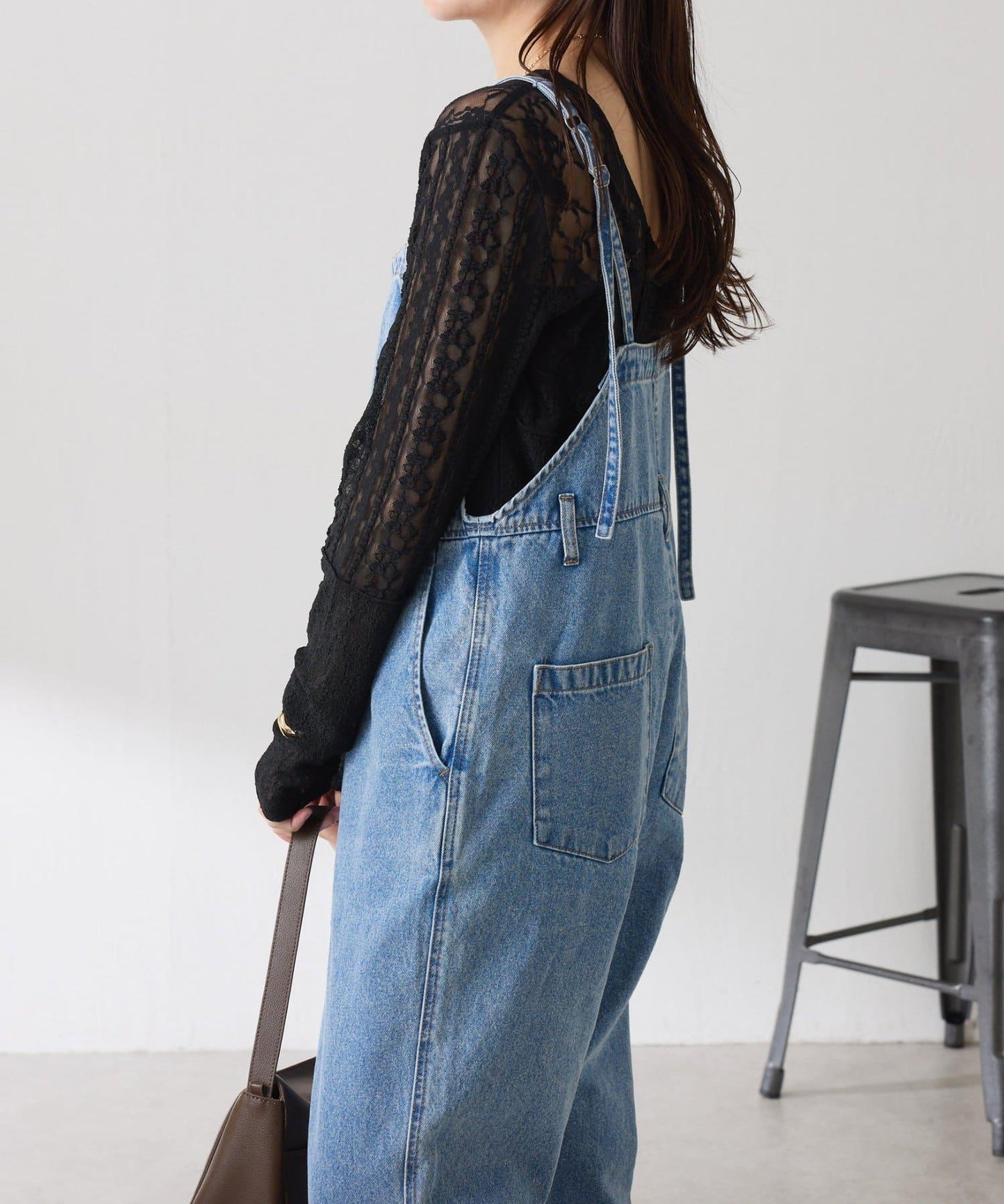 【疊穿推薦】Qanos蕾絲拼接長袖T恤