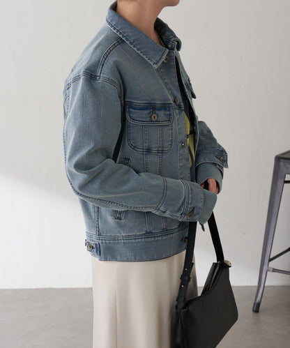 【2尺碼可選】Q.anos 彈力羅紋夾克