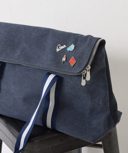 【附胸針】Q.anos大號波士頓托特包