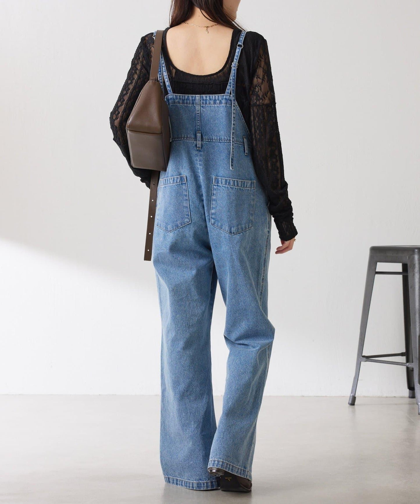 【顯瘦款】Q.anos 喇叭連體褲