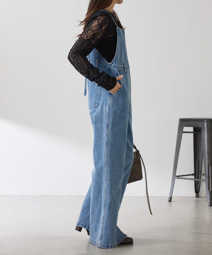 【顯瘦款】Q.anos 喇叭連體褲