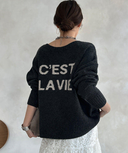 標誌拉鍊兩穿套頭衫