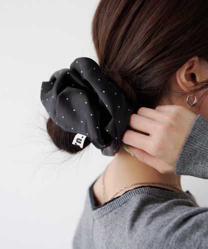 【fiw.】緞面波點發圈