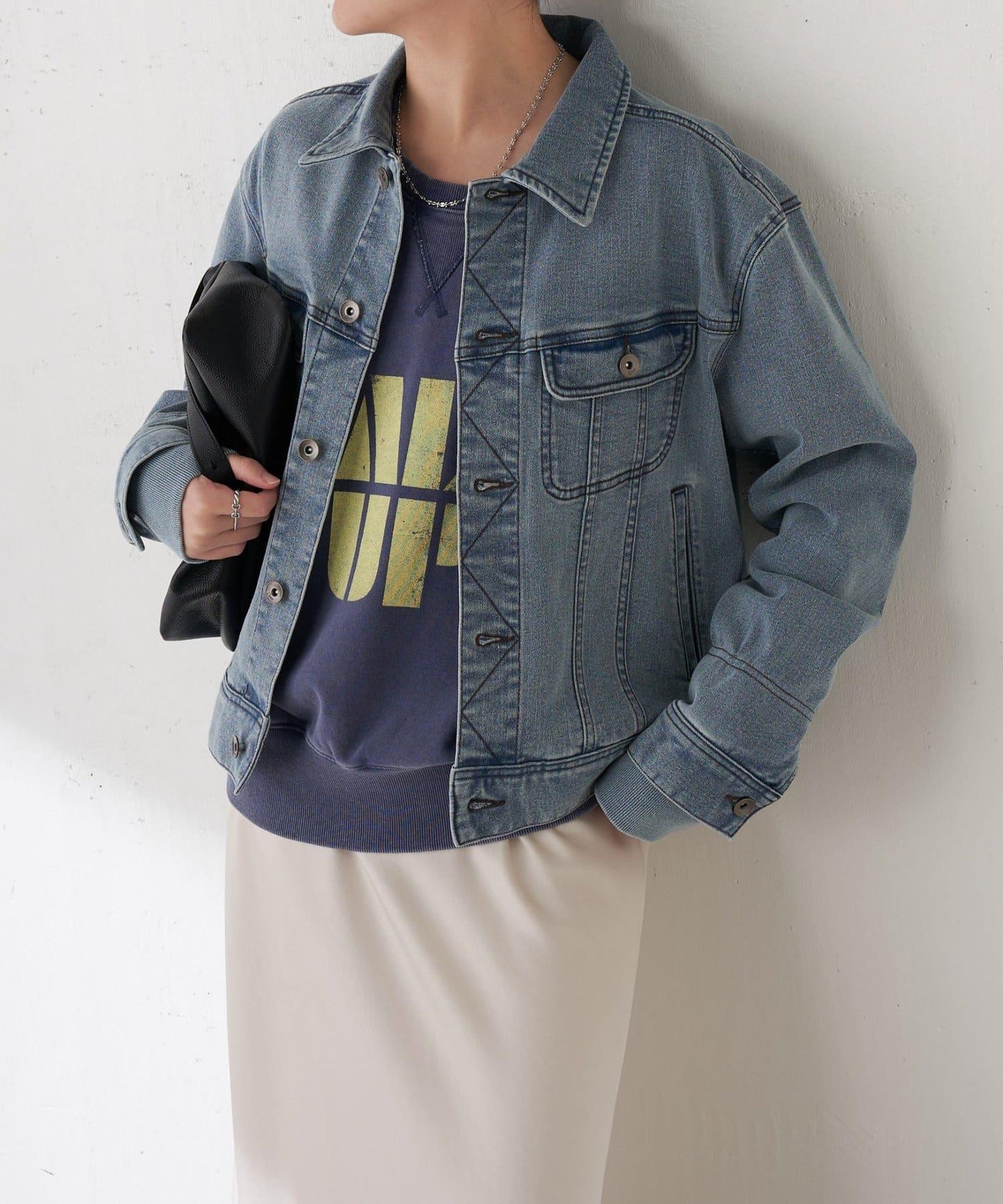 【2尺碼可選】Q.anos 彈力羅紋夾克