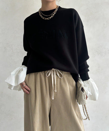 GENIAL毛圈繡標誌上衣