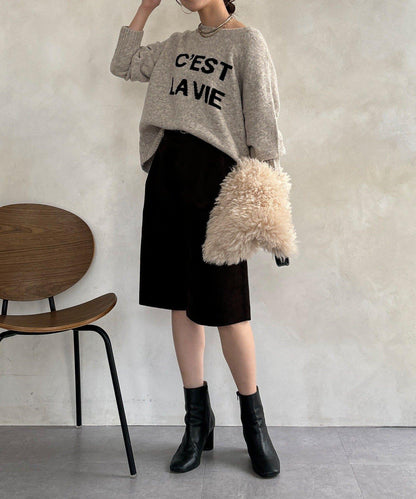 標誌拉鍊兩穿套頭衫