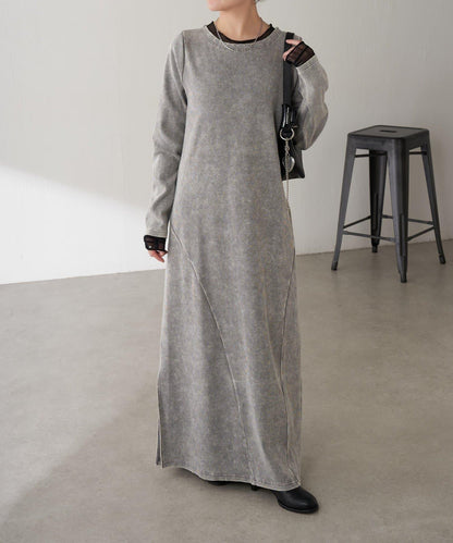 【修身顯瘦】Q.anos 網紗拼接連衣裙