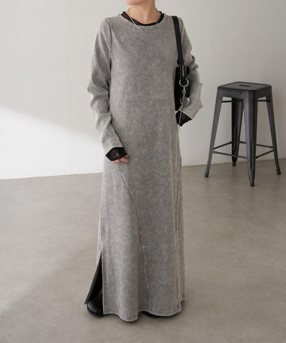 【修身顯瘦】Q.anos 網紗拼接連衣裙