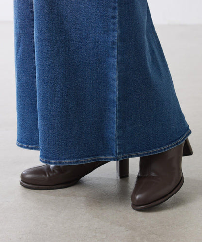 【彈力面料◎】Q.anos 修身牛仔半身裙