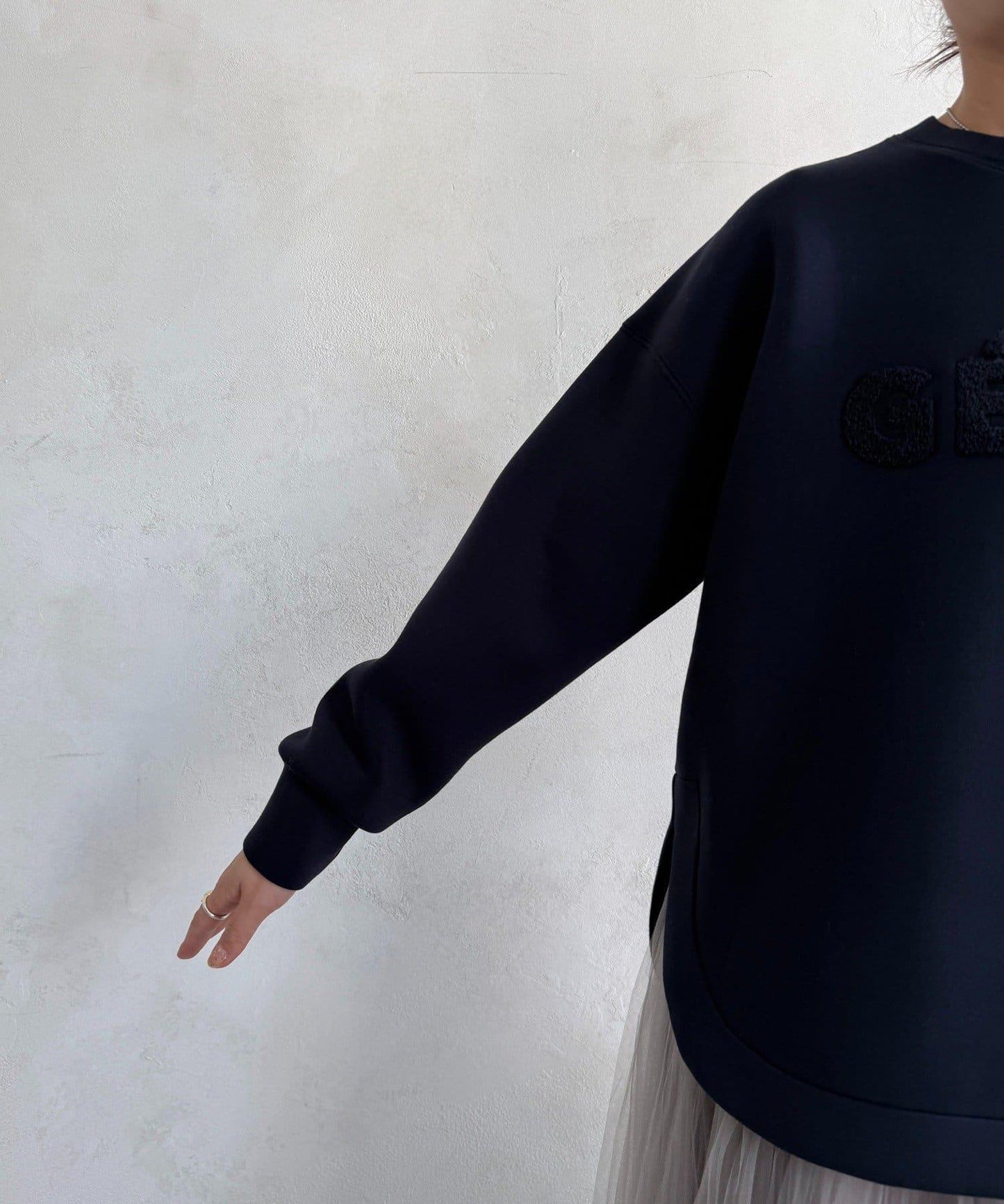 GENIAL毛圈繡標誌上衣