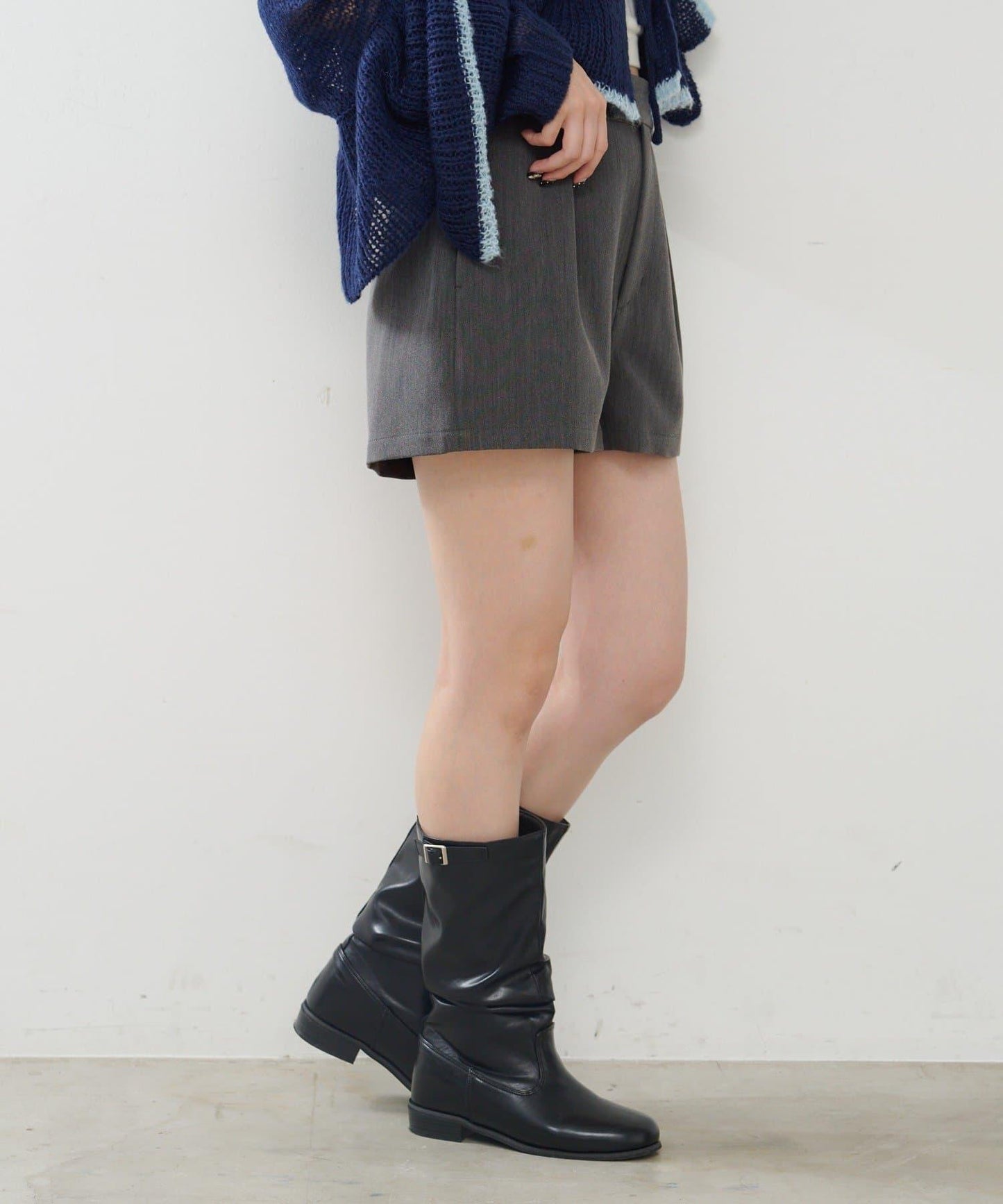 【2尺碼可選】褶皺短褲