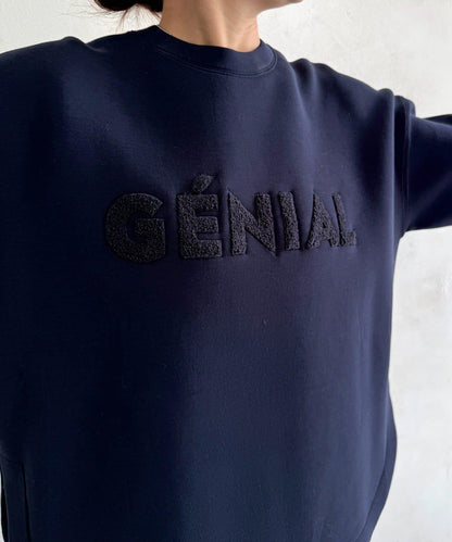 GENIAL毛圈繡標誌上衣