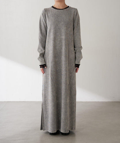 【修身顯瘦】Q.anos 網紗拼接連衣裙