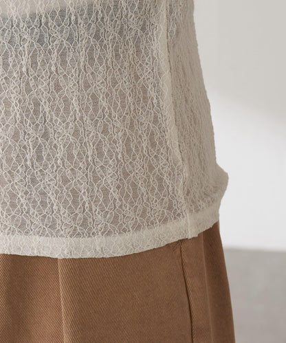 【疊穿推薦】Qanos蕾絲拼接長袖T恤