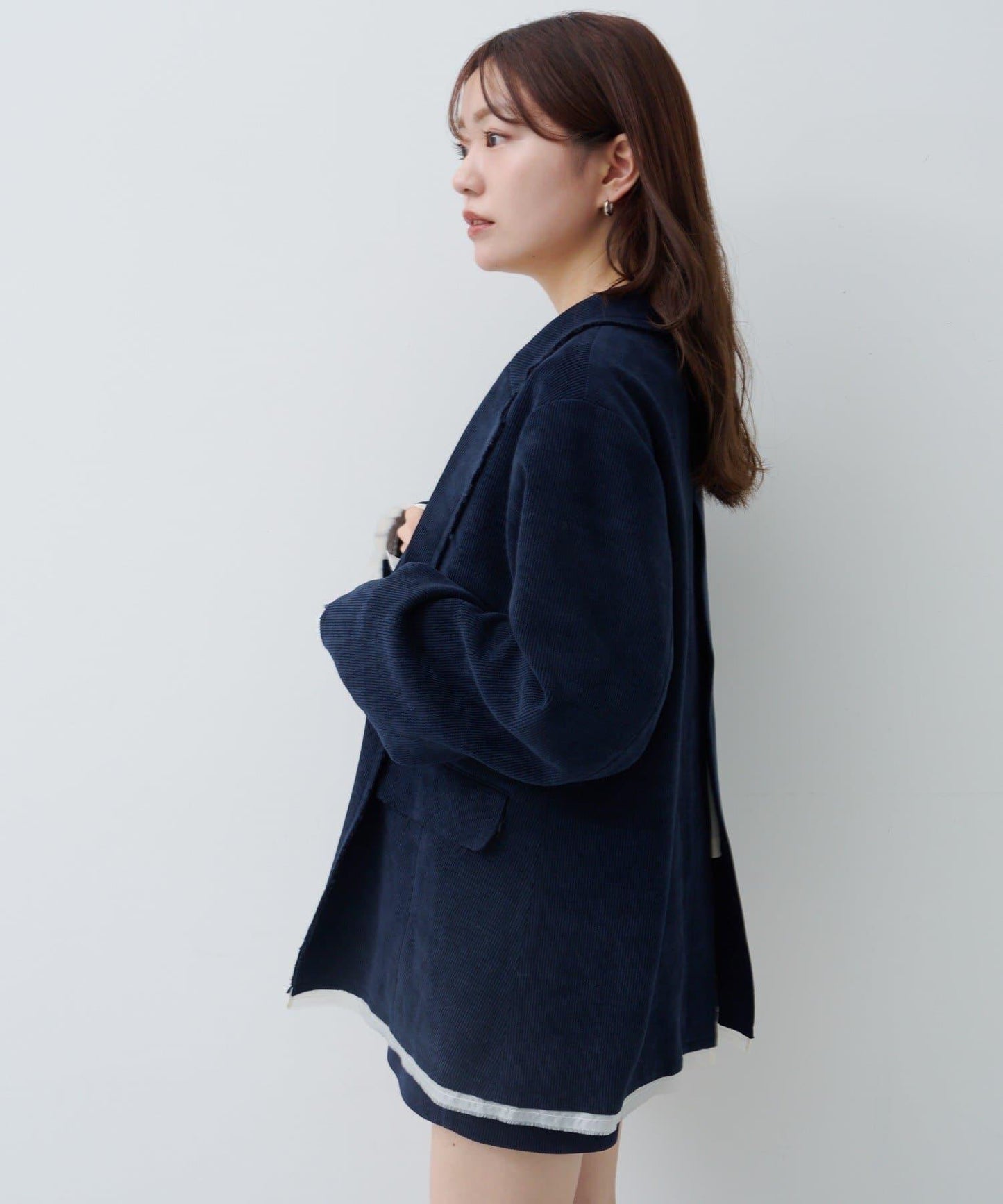 燈芯絨內襯夾克