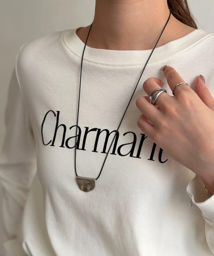 半月形吊墜項鍊