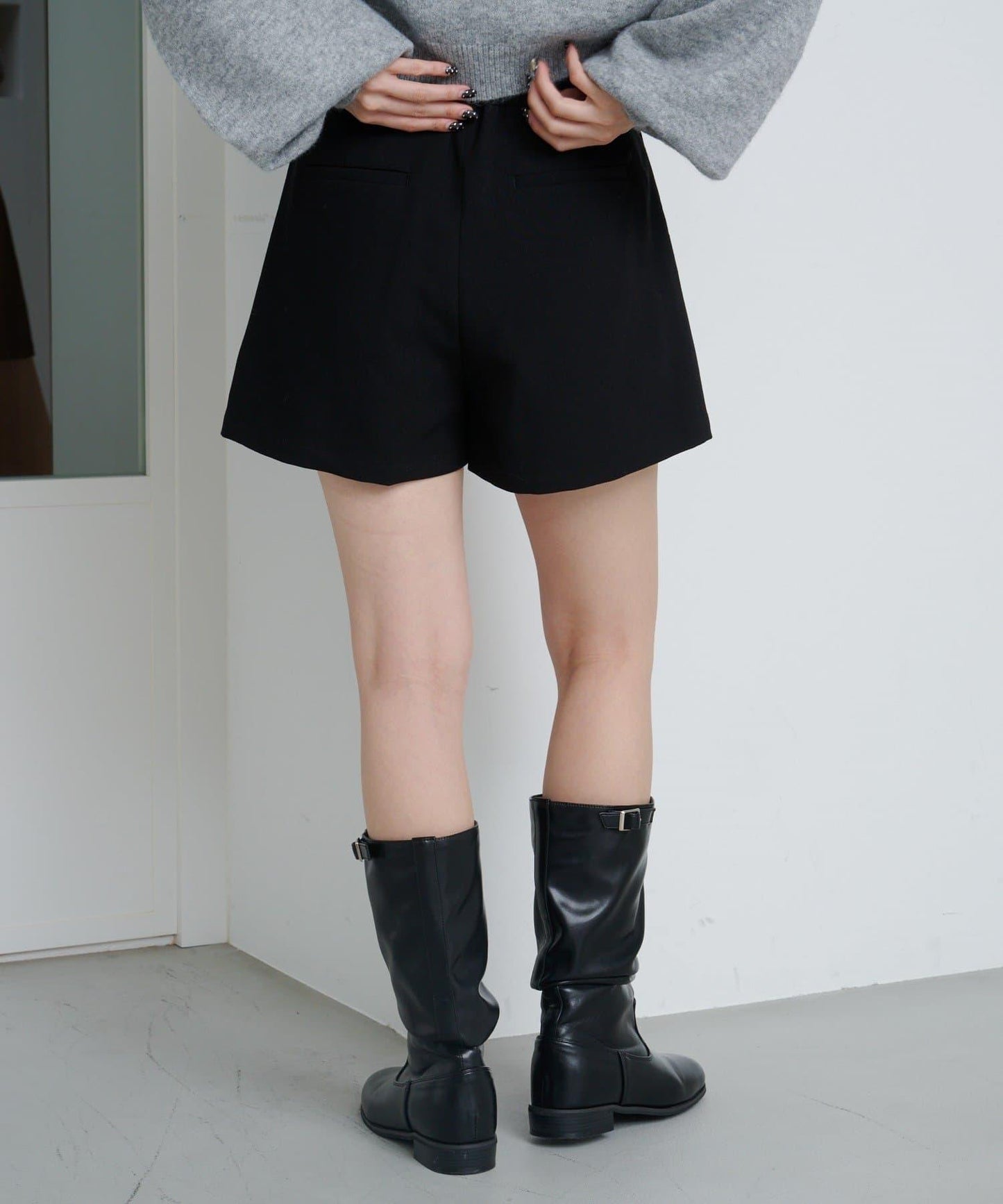 【2尺碼可選】褶皺短褲