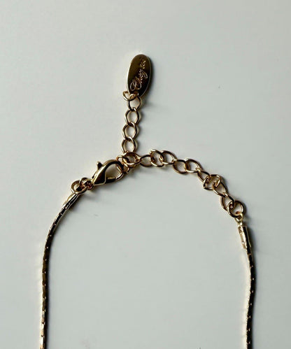 不規則立體大小拼接吊墜項鍊