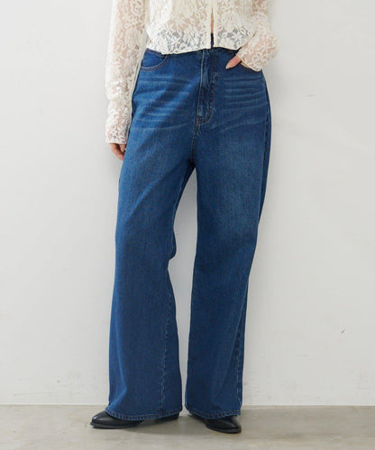 【2尺碼可選/適合身材嬌小】直筒後腰帶長褲