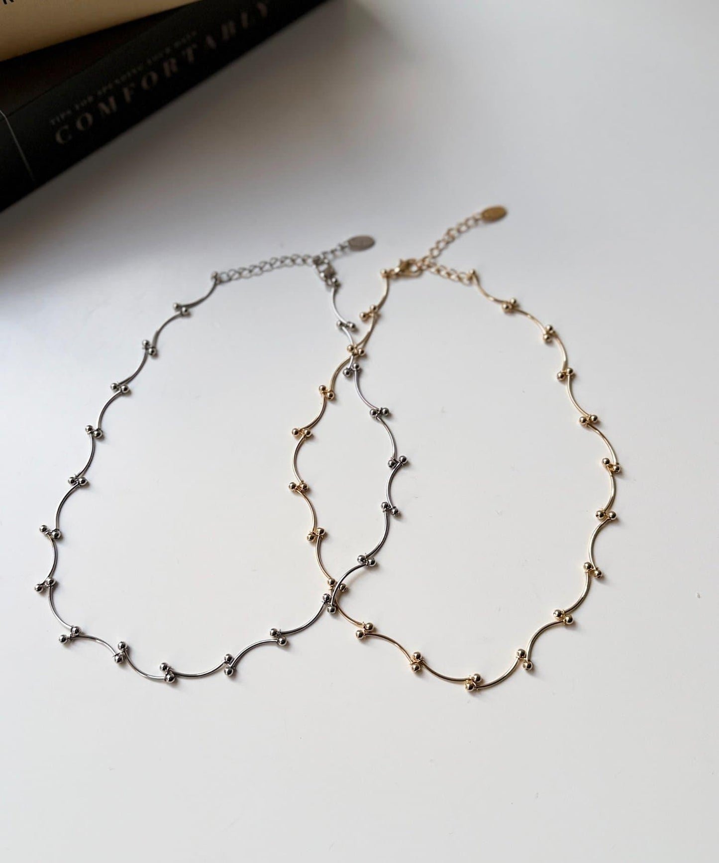 不規則波浪項鍊