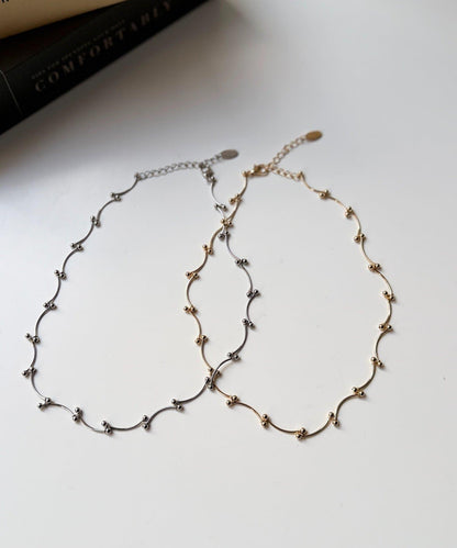 不規則波浪項鍊