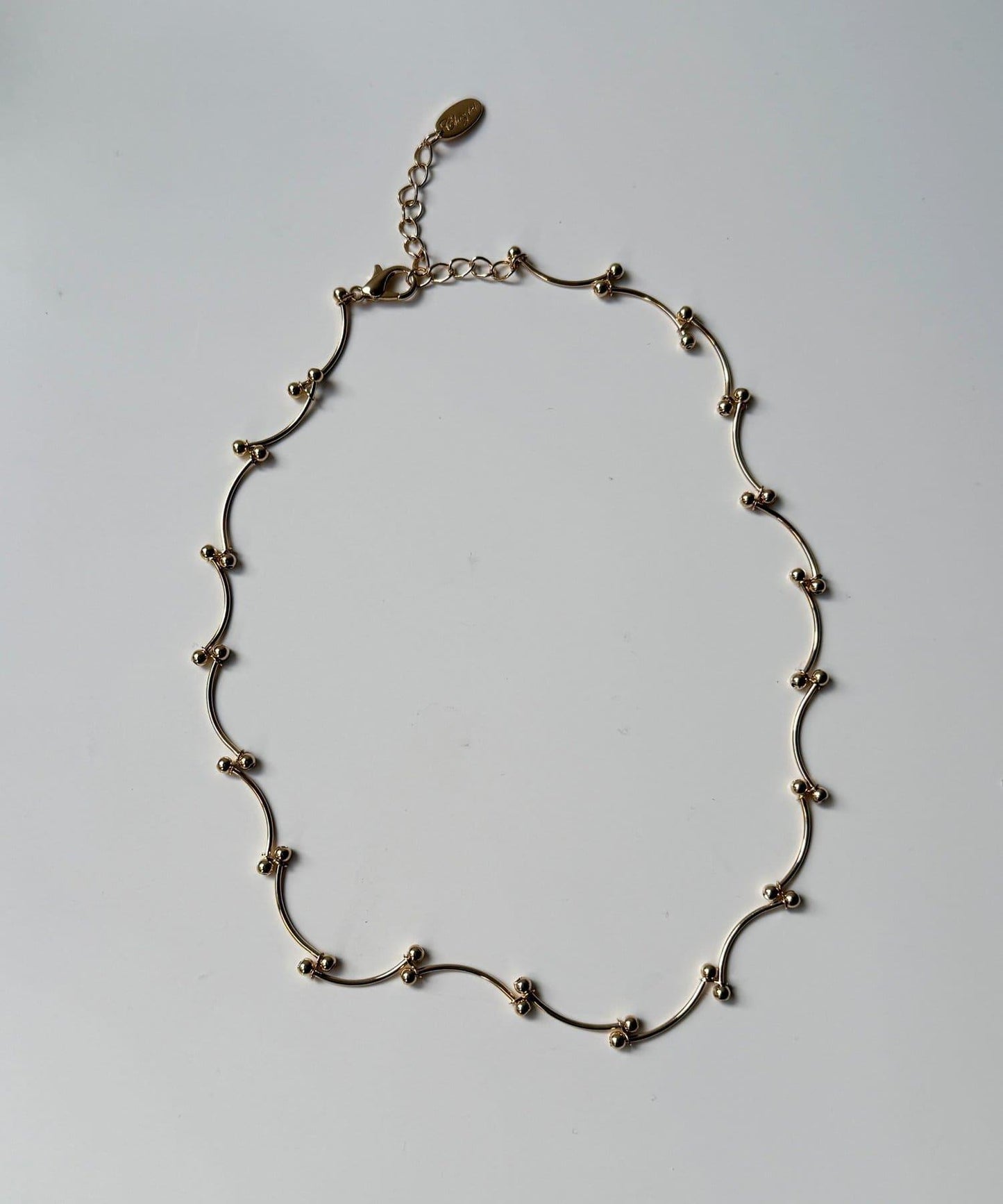 不規則波浪項鍊