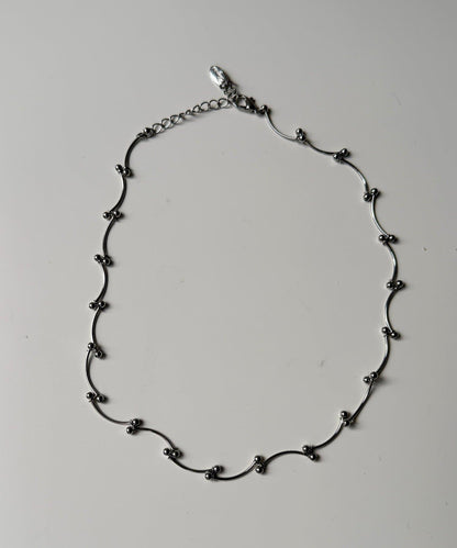 不規則波浪項鍊