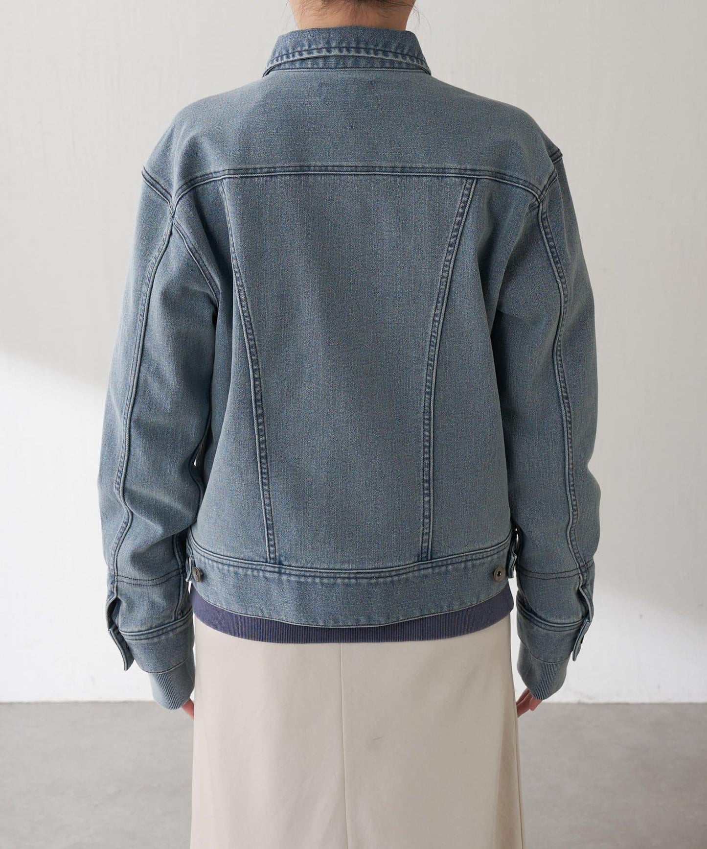 【2尺碼可選】Q.anos 彈力羅紋夾克