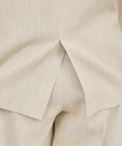 【近日開始】無領粗花呢夾克