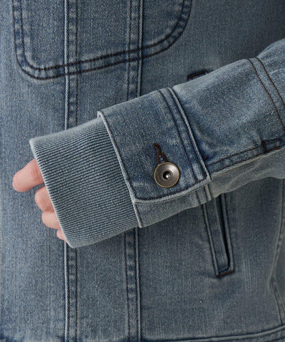 【2尺碼可選】Q.anos 彈力羅紋夾克