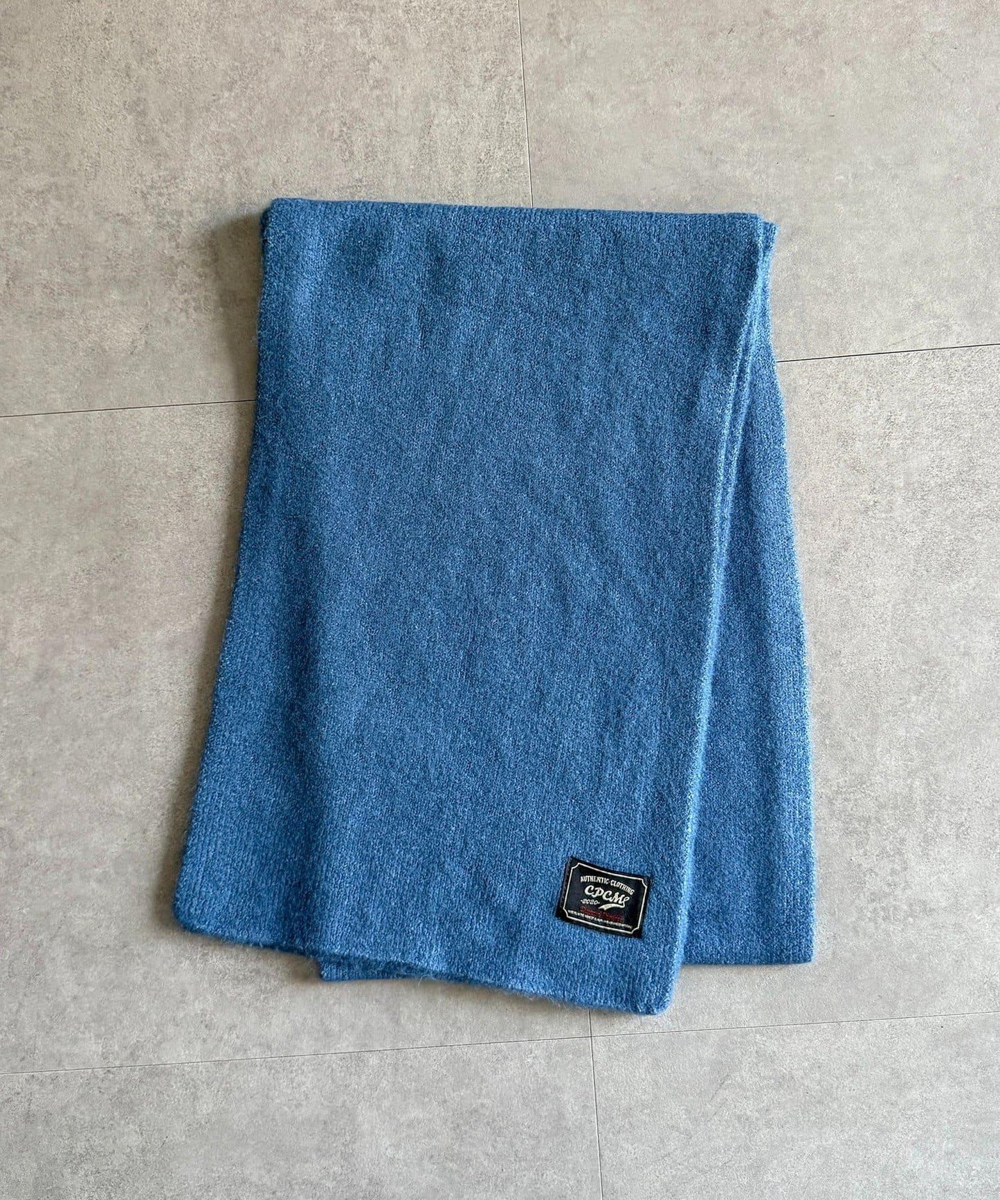 MIX紗仿馬海毛圍巾